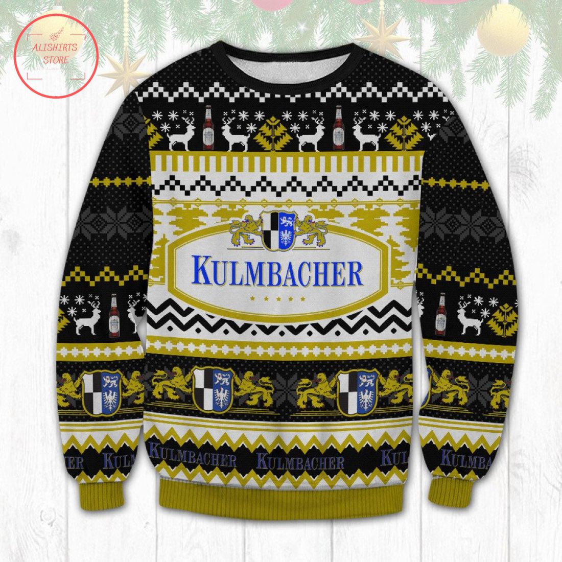 Kulmbacher Bier Ugly Christmas Sweater