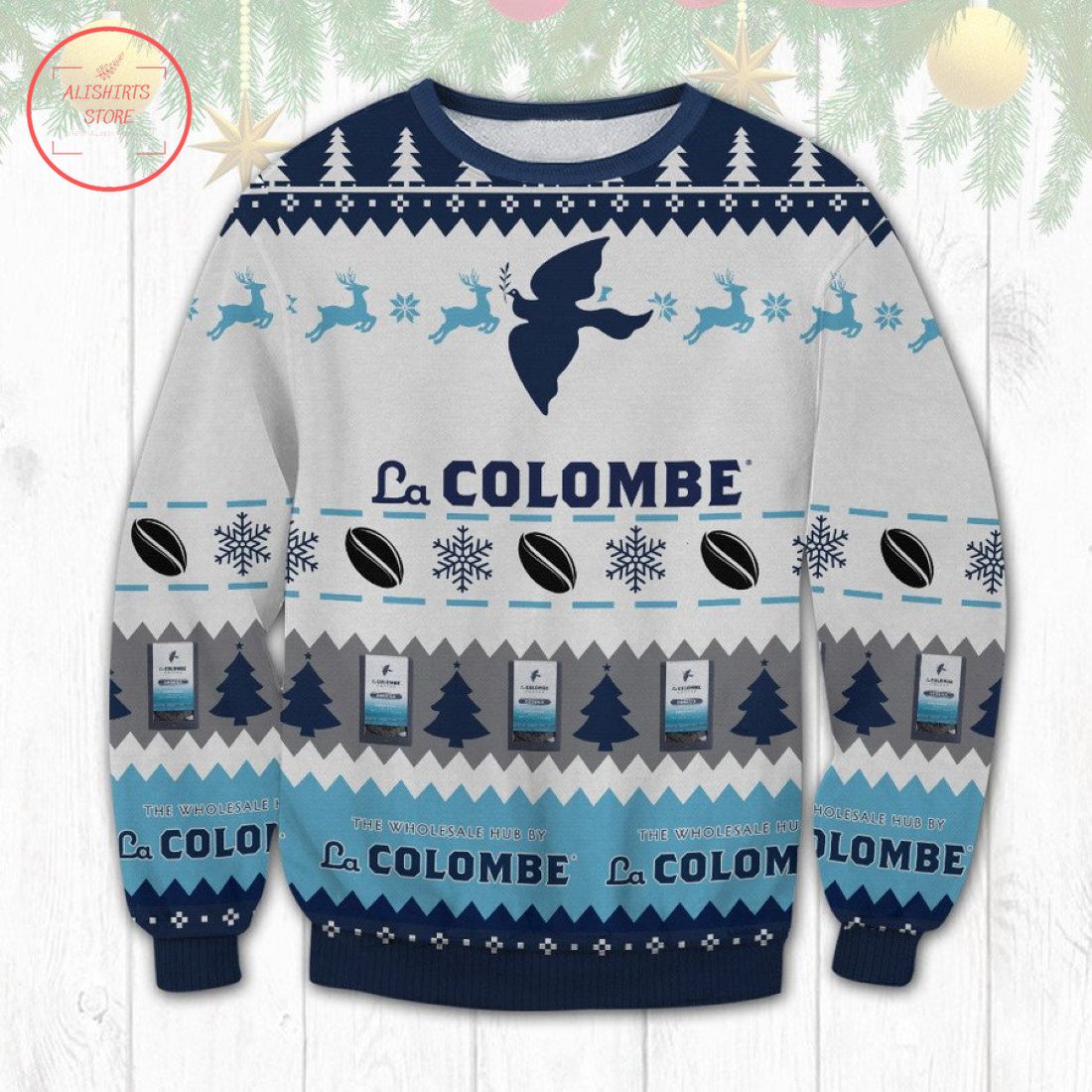 La Colombe Coffee Roasters Ugly Christmas Sweater