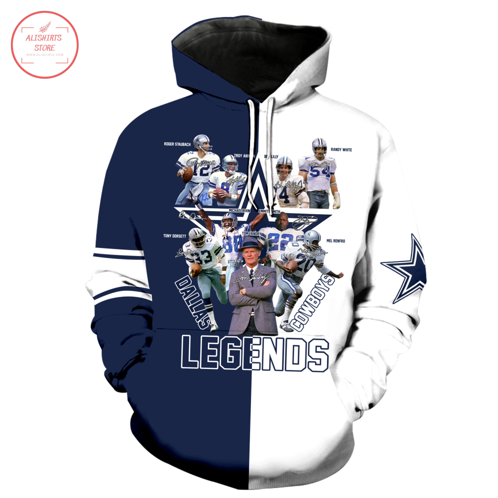 Legends Dallas Cowboys hoodie 3d