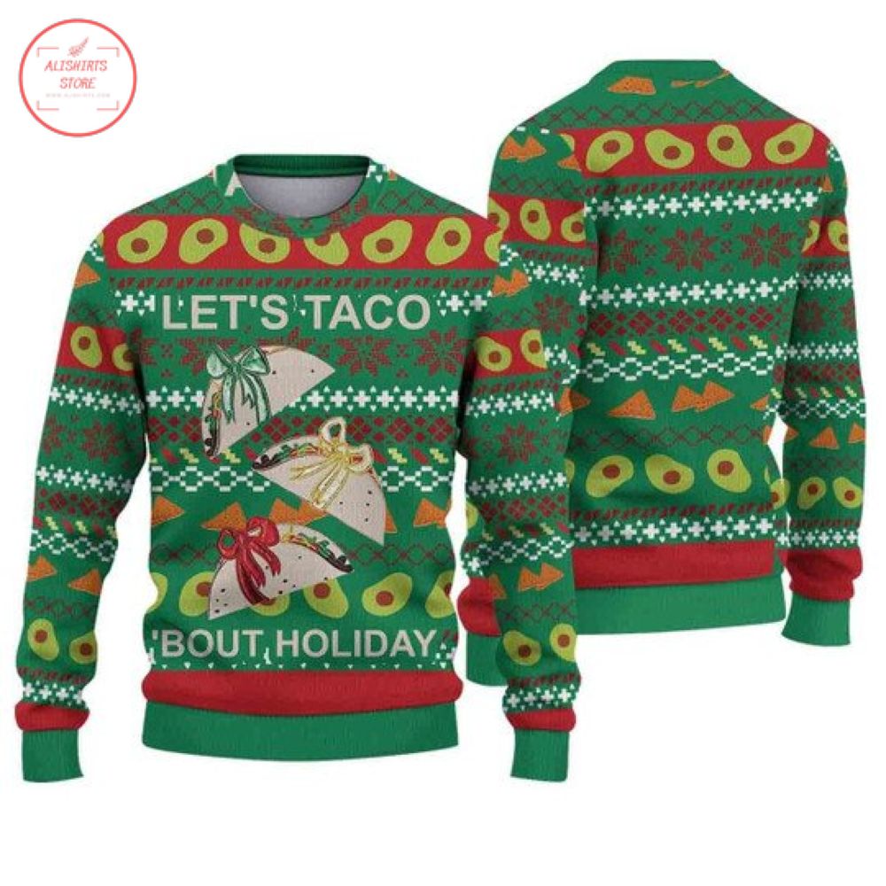 Let Taco 'Bout Holiday Ugly Sweater