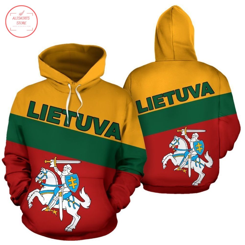 Lithuania Painting 3D Hoodie