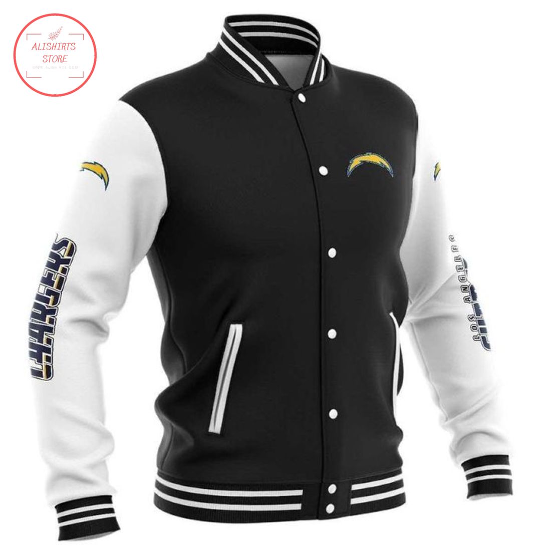 Los Angeles Chargers NFL Varsity Baseball Jacket