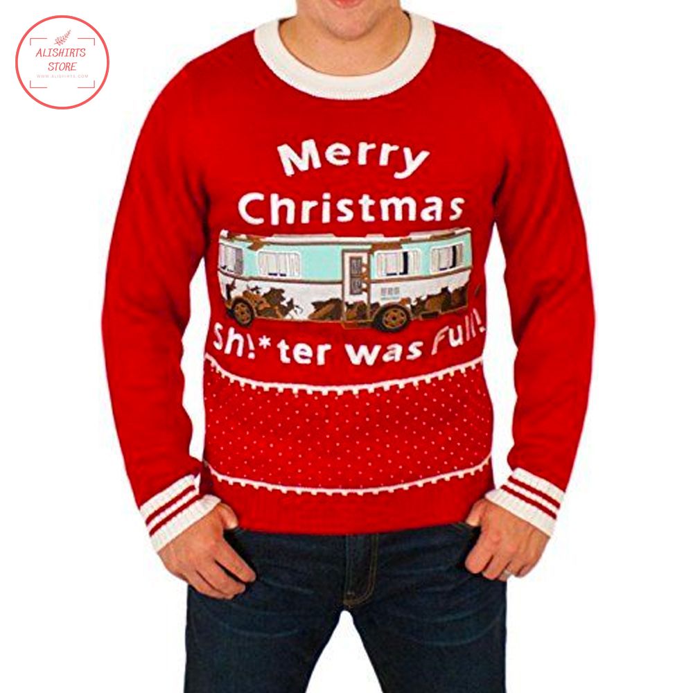 Merry Christmas Shitter Vacation Ugly Sweater