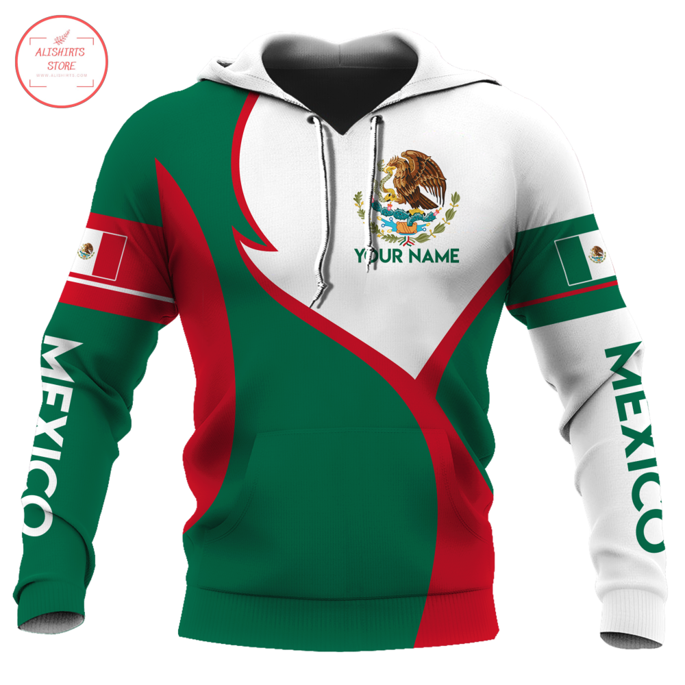 Mexican Perionalized 3D Hoodie Shirts