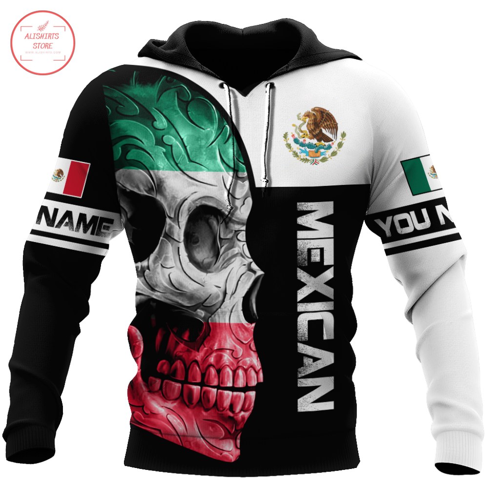 Mexican Skull 3D Hoodie Shirts