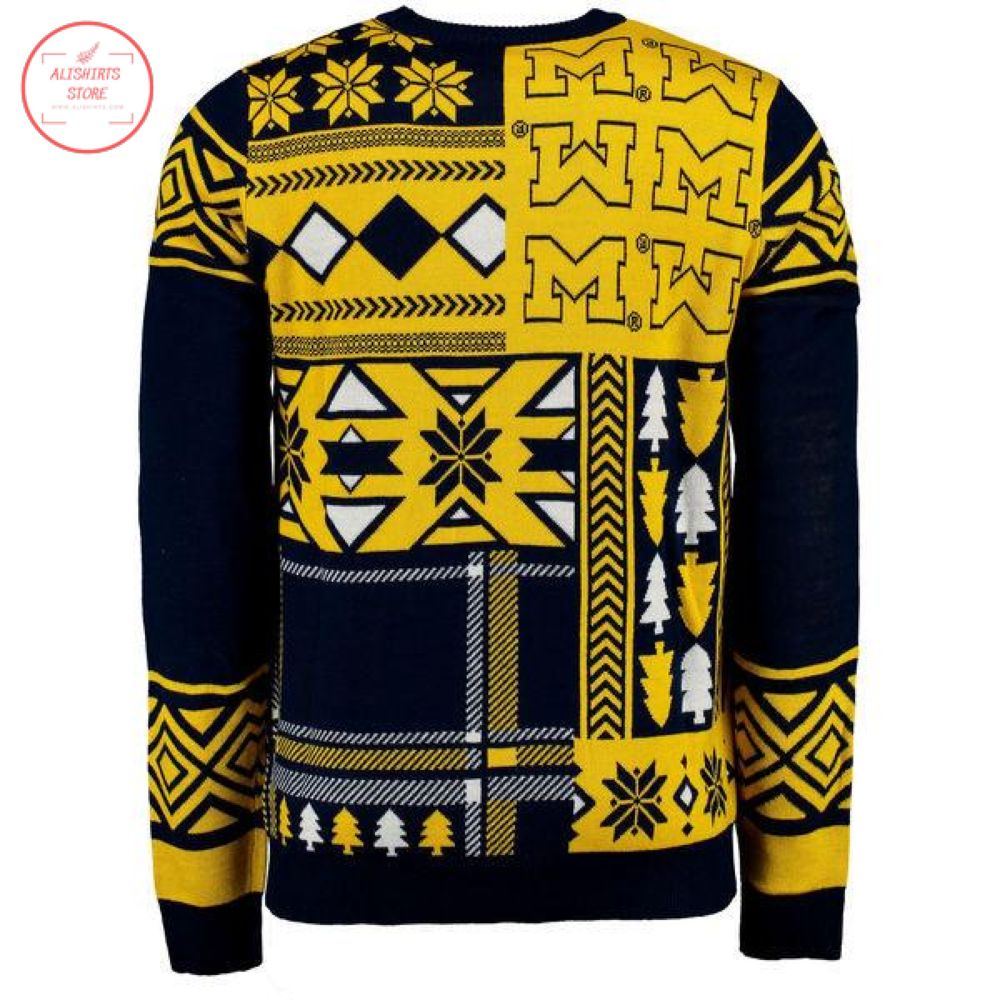 Michigan Wolverines ugly Christmas Sweater