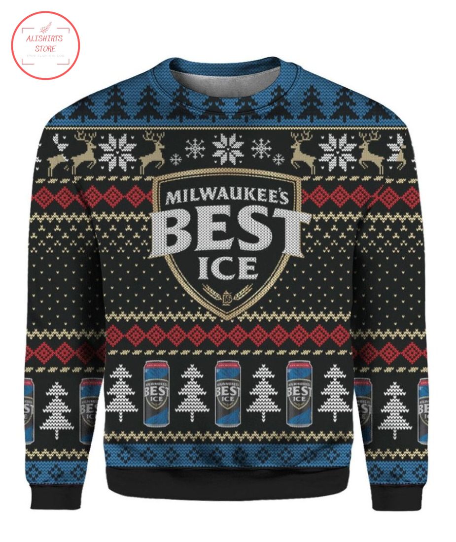 Milwaukee's Best Ice Ugly Christmas Sweater