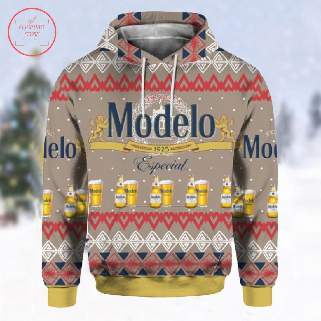 Modelo Especial 1925 Ugly Christmas Hoodie