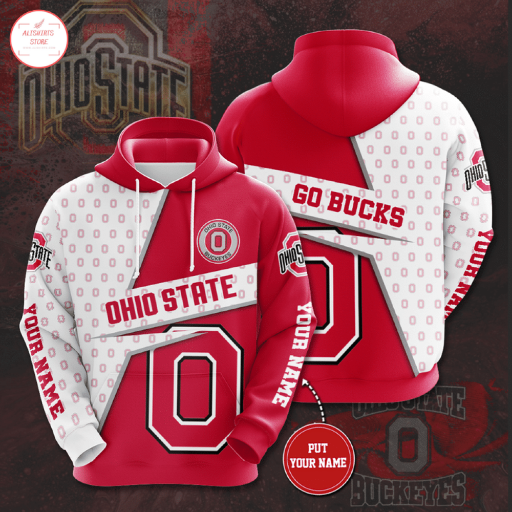 Ohio State Go Bucks Personalized Hoodie 3d