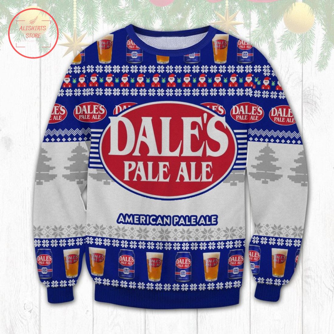 Oskar Blues Dale's Pale Ale Ugly Christmas Sweater