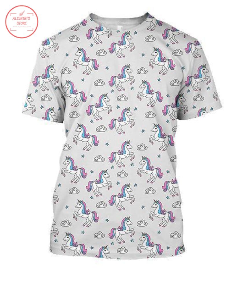 Rainbow Unicorn 3D Hoodie Shirts