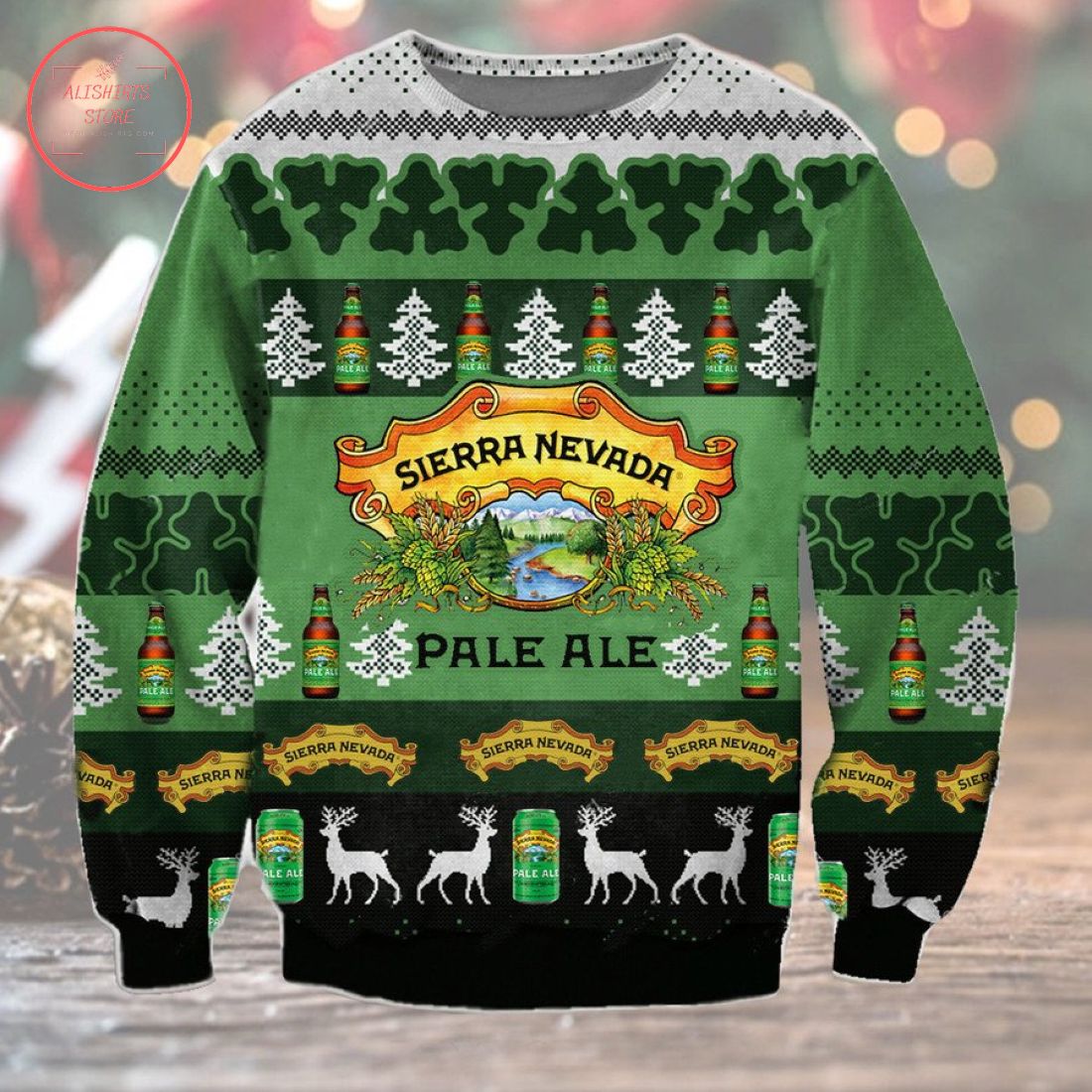 Sierra Nevada Pale Ale Ugly Christmas Sweater