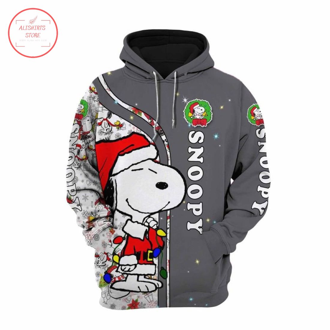 Snoopy Dog Disney Ugly Christmas Unisex Hoodie