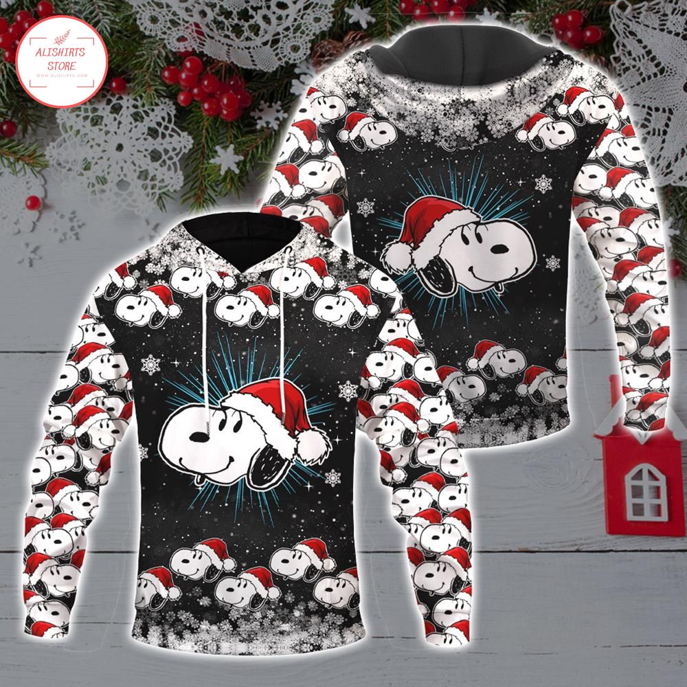 Snoopy In Christmas 3D Hoodie Shirts