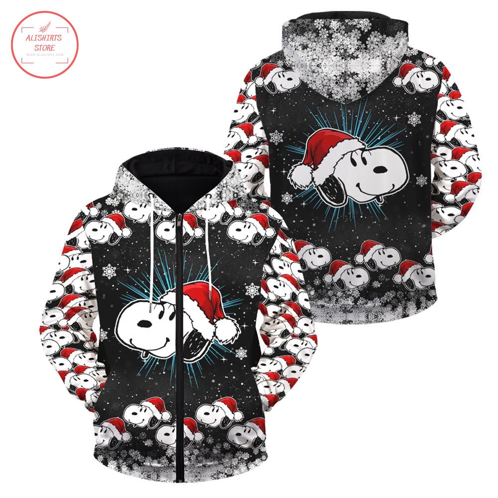 Snoopy In Christmas 3D Hoodie Shirts