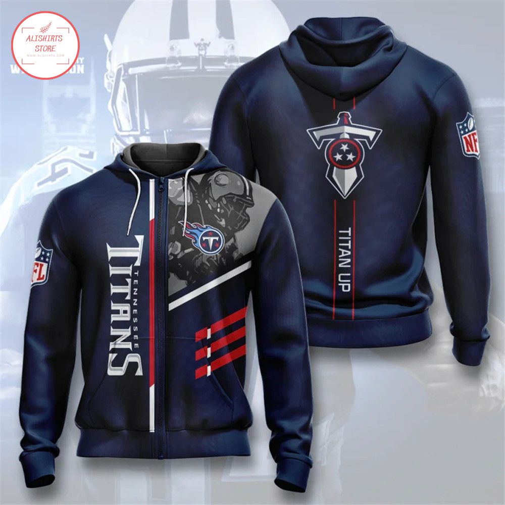 Tennessee Titans Up Hoodie 3d