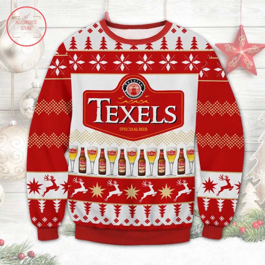 Texels Speciaalbier Ugly Christmas Sweater