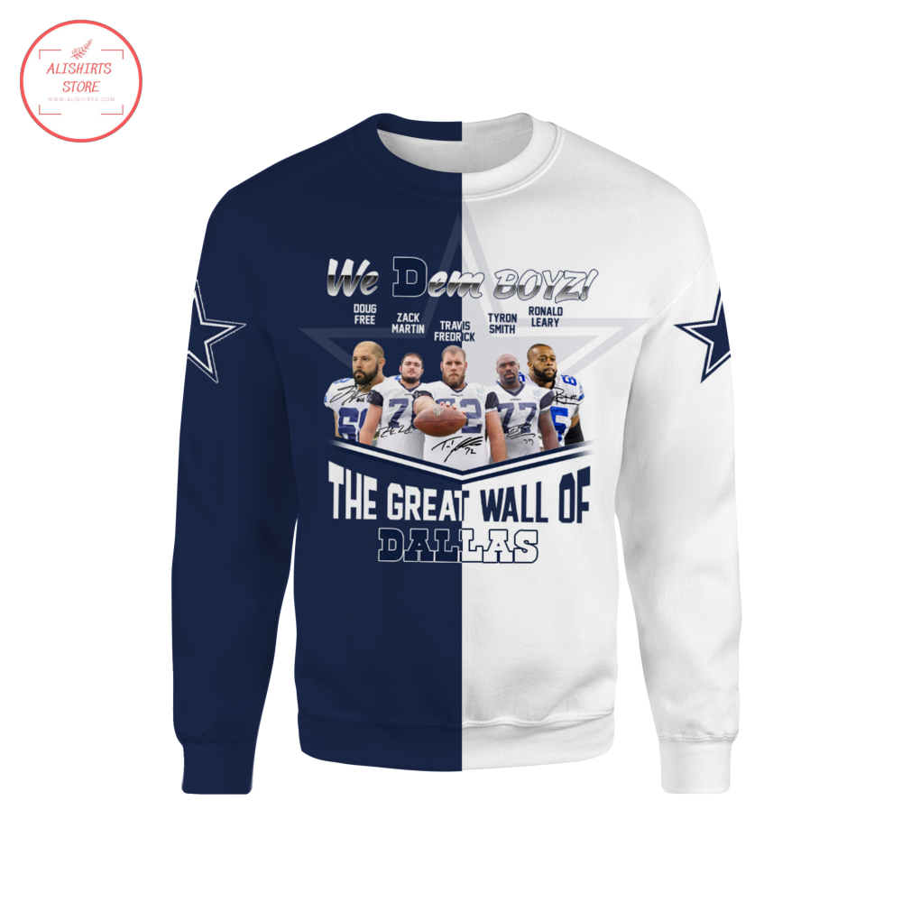 The Great Wall of Dallas Cowboys Ugly Sweater