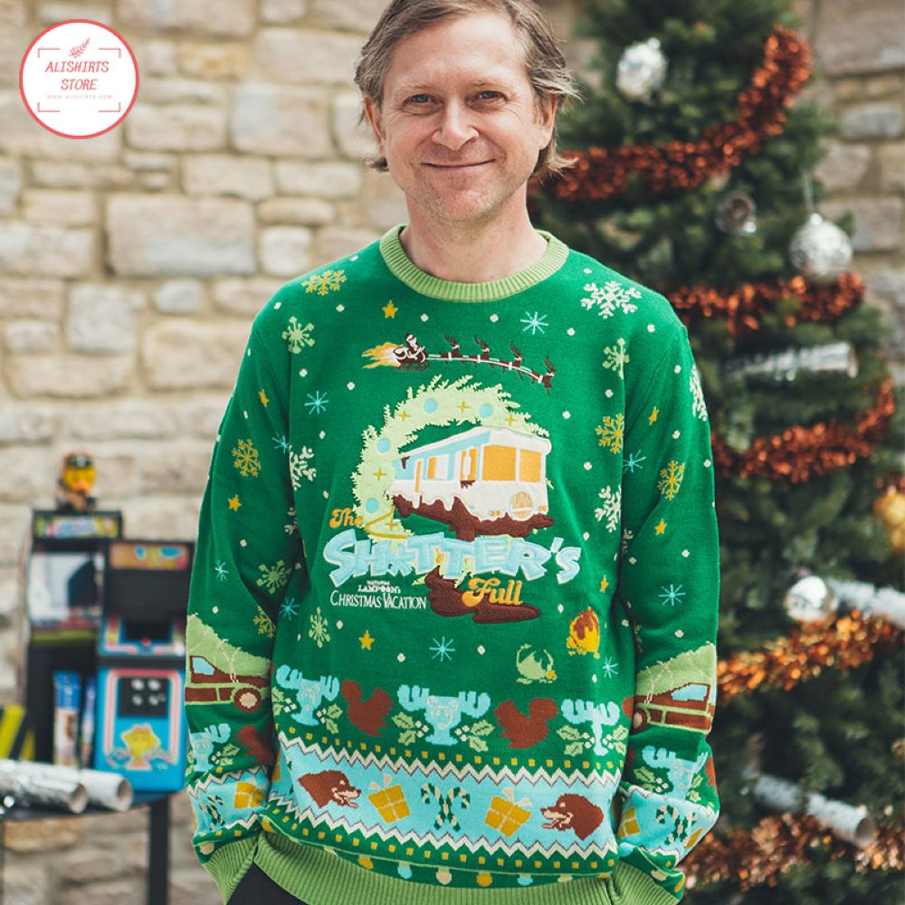 The Shitter's Full Christmas Ugly Sweater