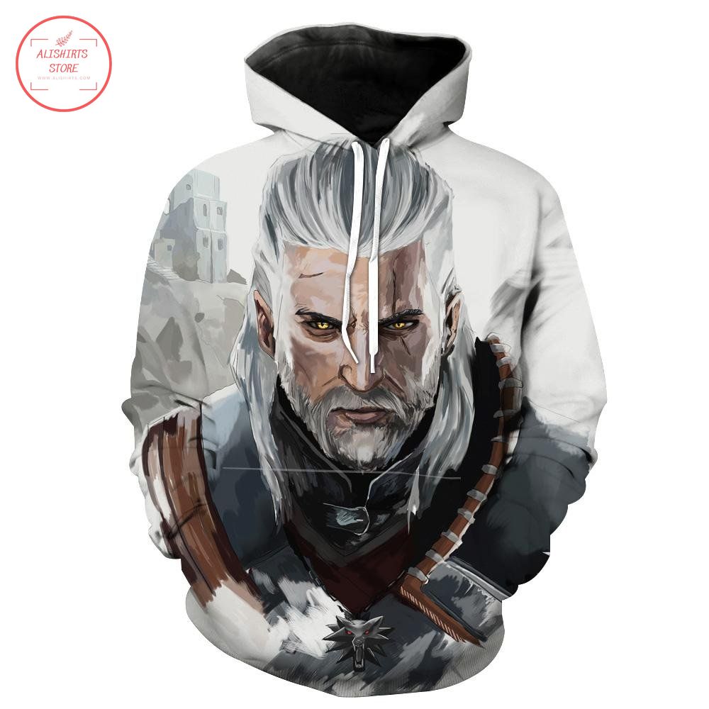 The Witcher Geralt of Rivia Hoodie 3D