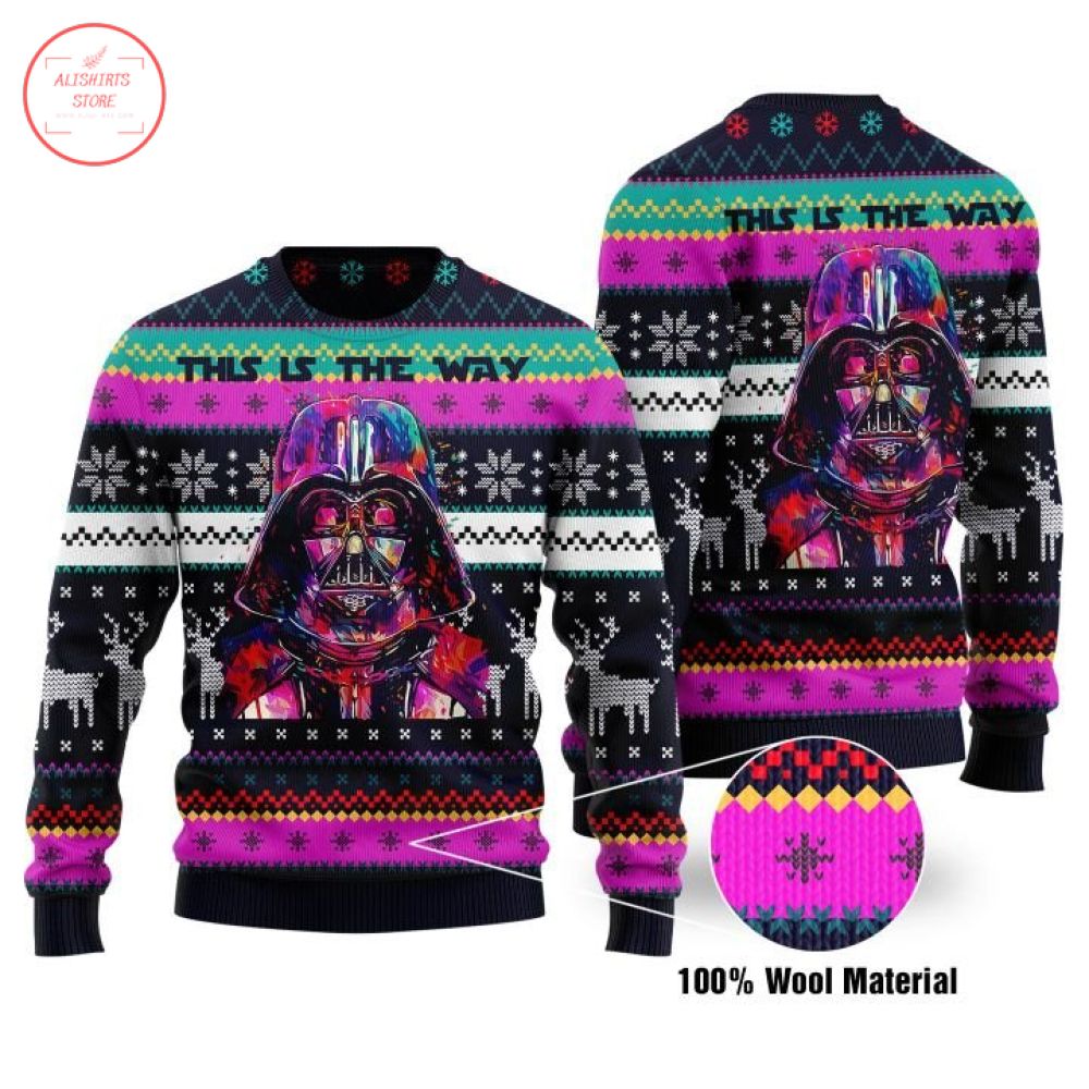 This if The Way of Darth Vader Ugly Sweater