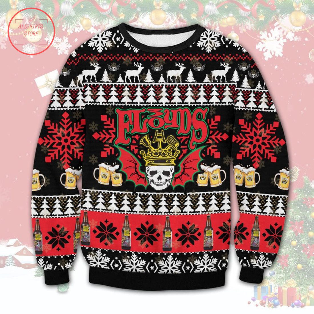 Three Floyds Brewing Co Ugly Christmas Sweater