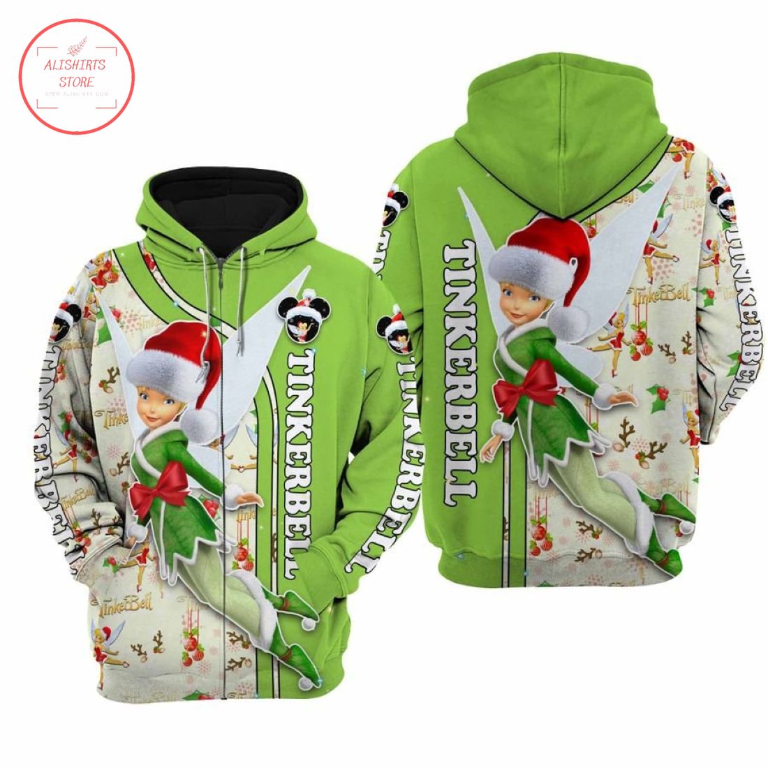 Tinkerbell Disney Christmas Unisex Hoodie 3d