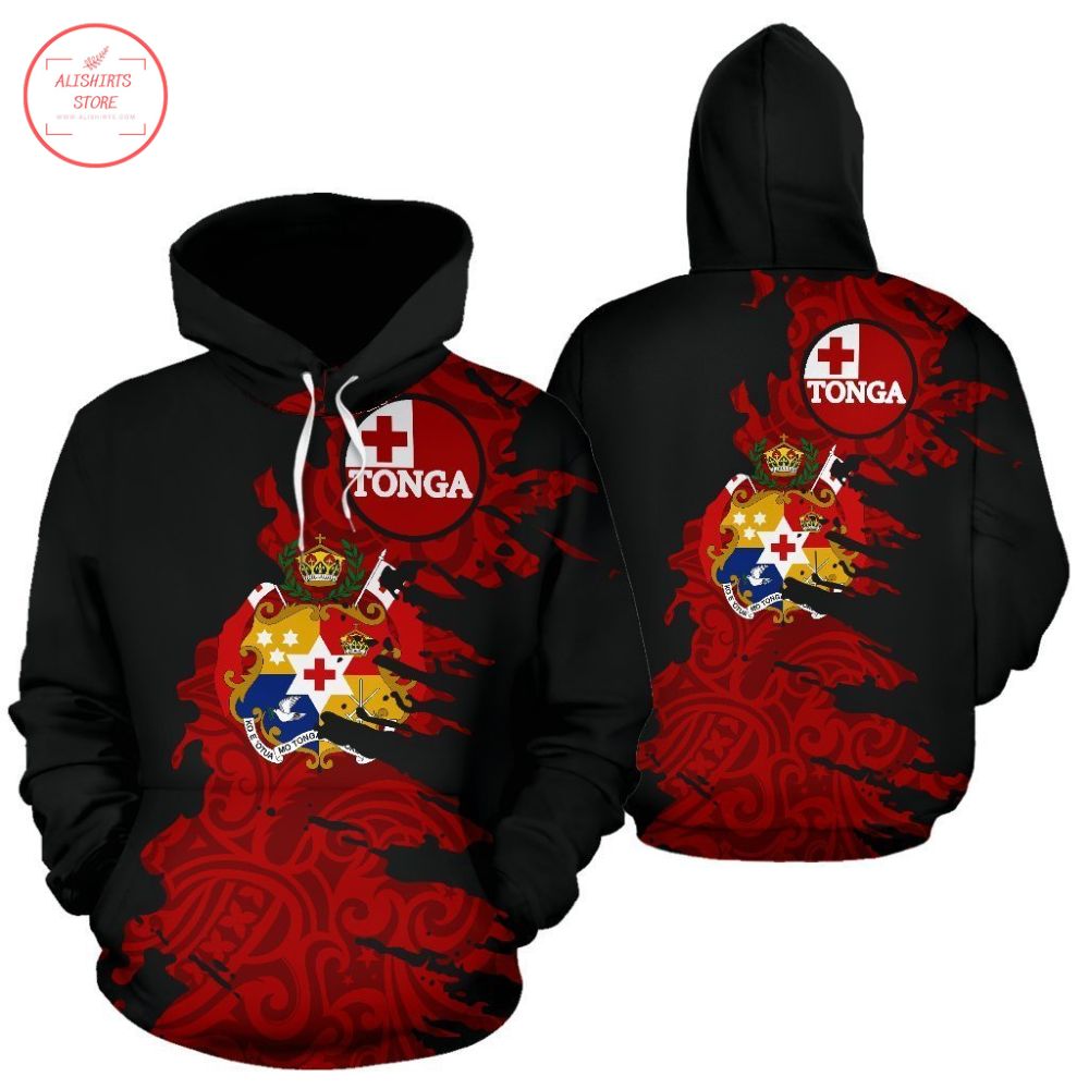 Tonga Painting Polynesian 3D Hoodie