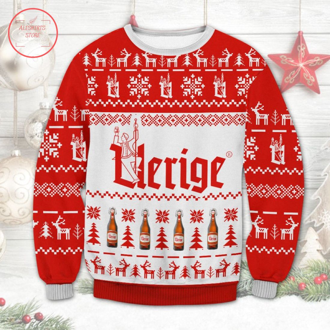 Uerige Doppelsticke Ugly Christmas Sweater