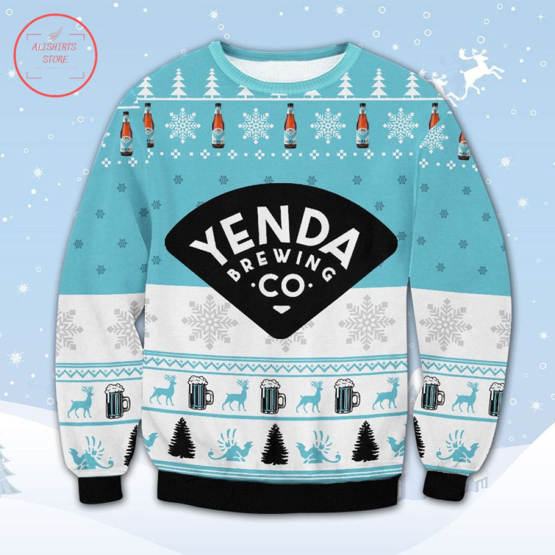 Yenda Pale Ale Ugly Christmas Sweater