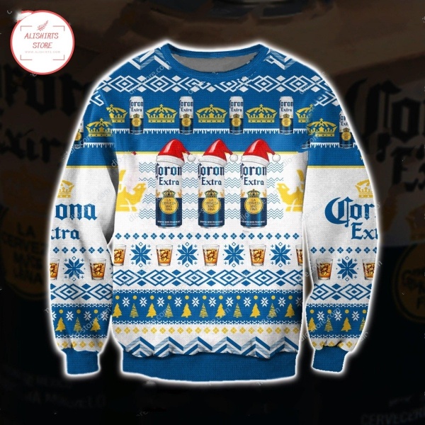 Corona Extra Beer Ugly Christmas Sweater