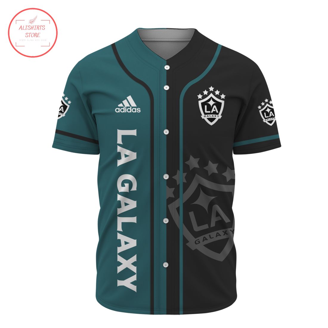 MLS LA Galaxy Personalized Baseball Jersey