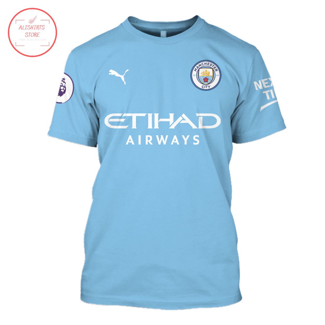 Manchester City fc 2021 Personalized 3D Shirts