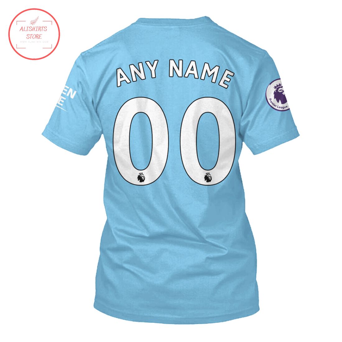 Manchester City FC 2021 Personalized 3D Shirts