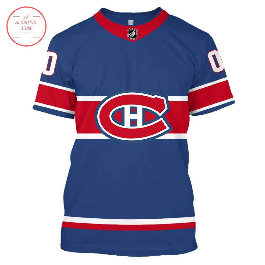 NHL Montreal Canadiens Personalized Shirts 3d