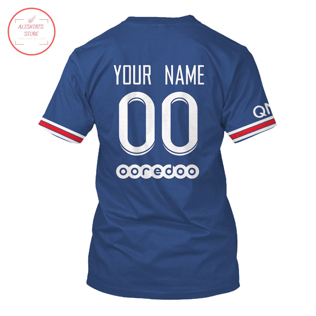 Paris Saint Germain fc Home and Away Personalized 3D Shirts