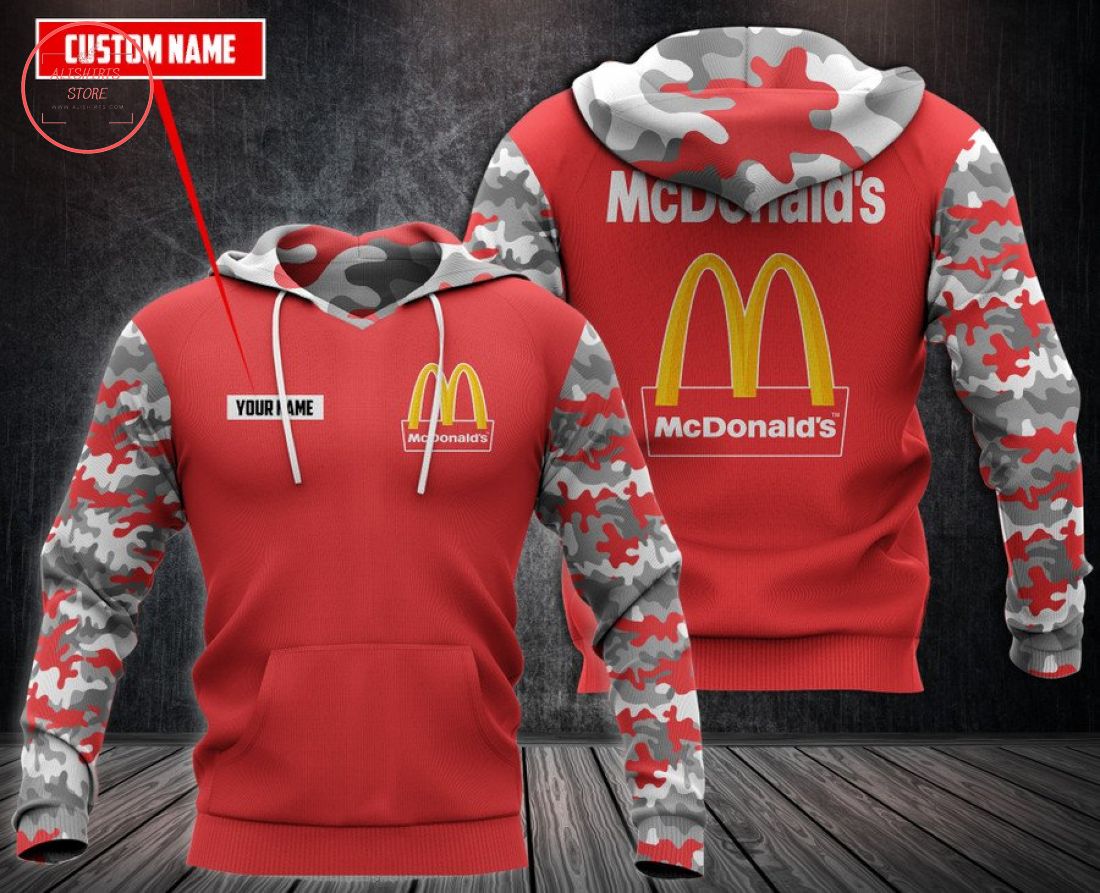 Personalized McDonald's All Over Printed 3d Hoodie