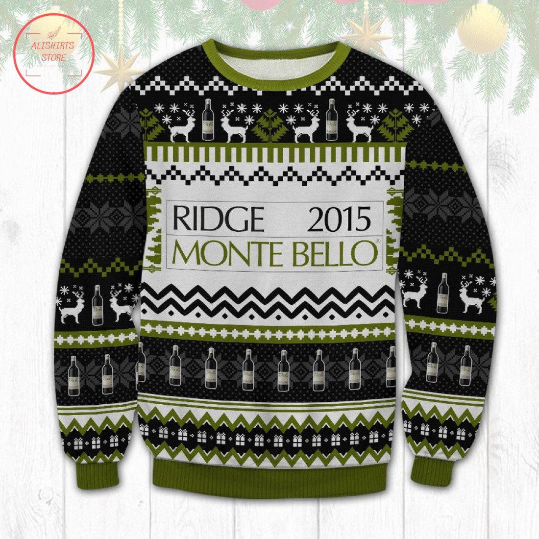Ridge Monte Bello Ugly Christmas Sweater
