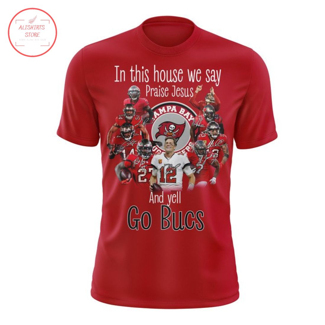 Tampa Bay Buccaneers Go Bucs NCAA Football Red Shirt