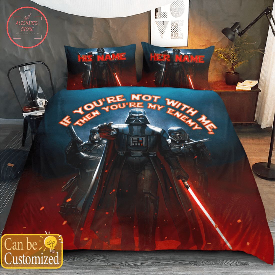 Customized Star Wars Bedding Set Duvet Cover Bedroom Sets