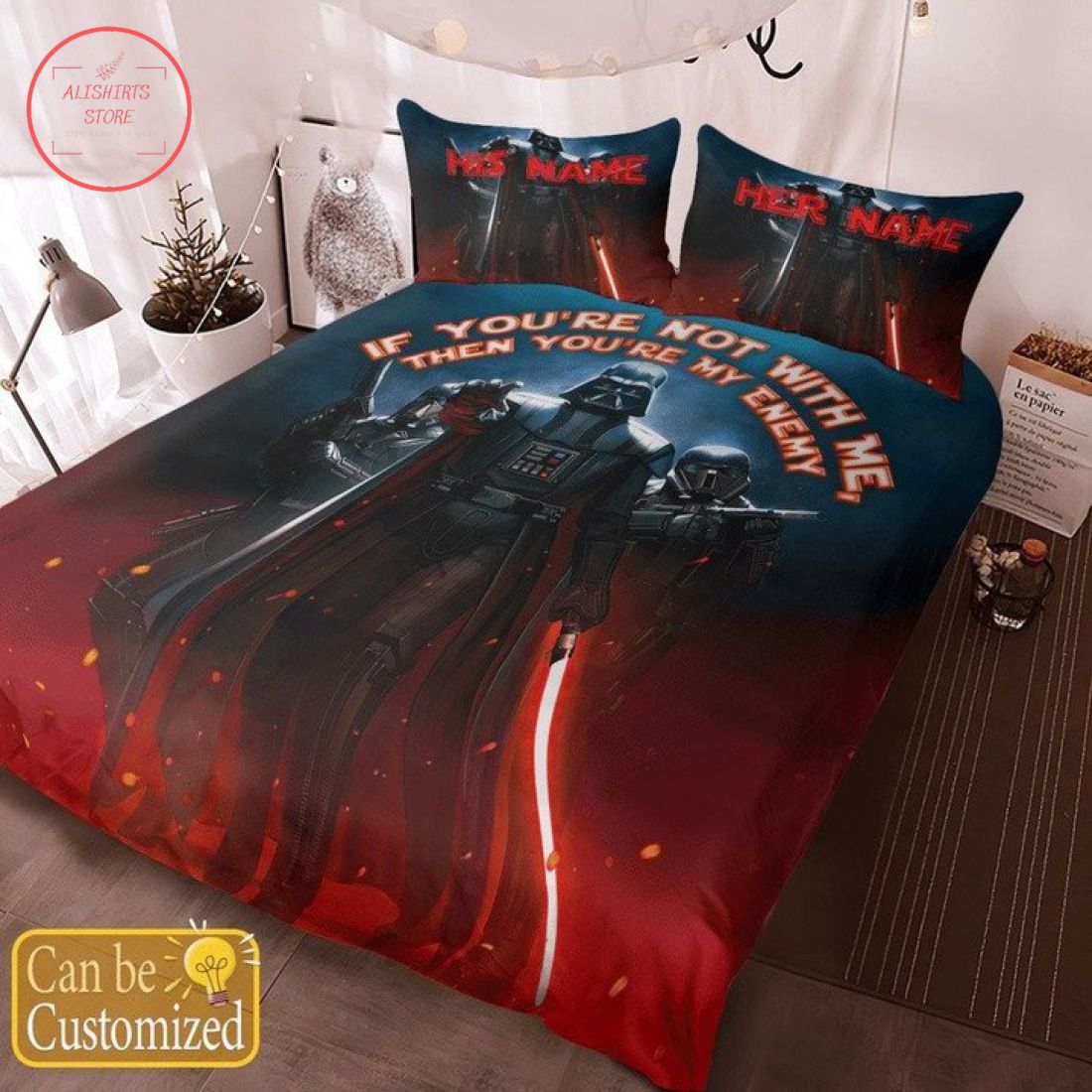 Customized Star Wars Bedding Set Duvet Cover Bedroom Sets