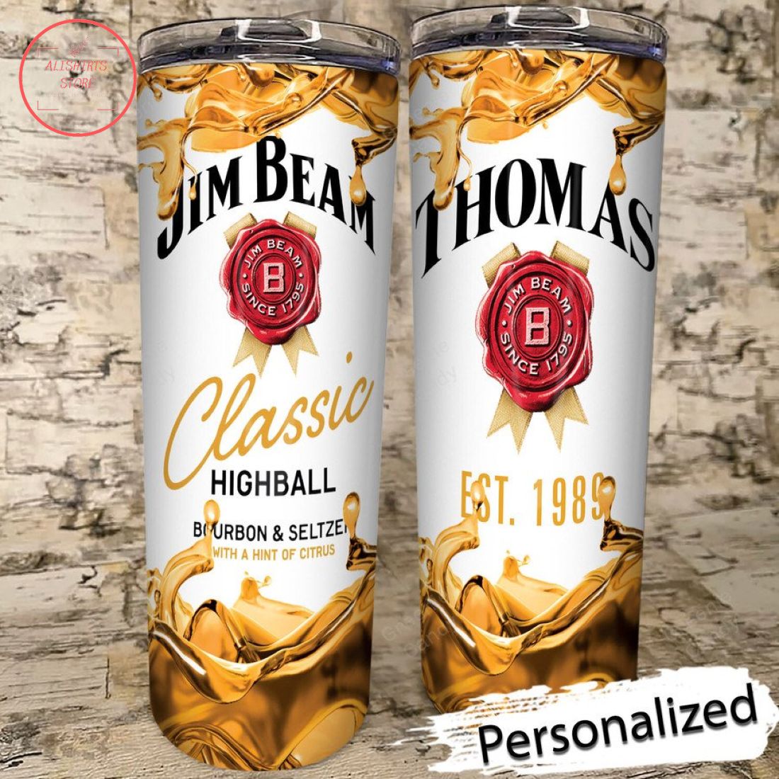 Jim Beam Classic Highball Personalized Tumbler