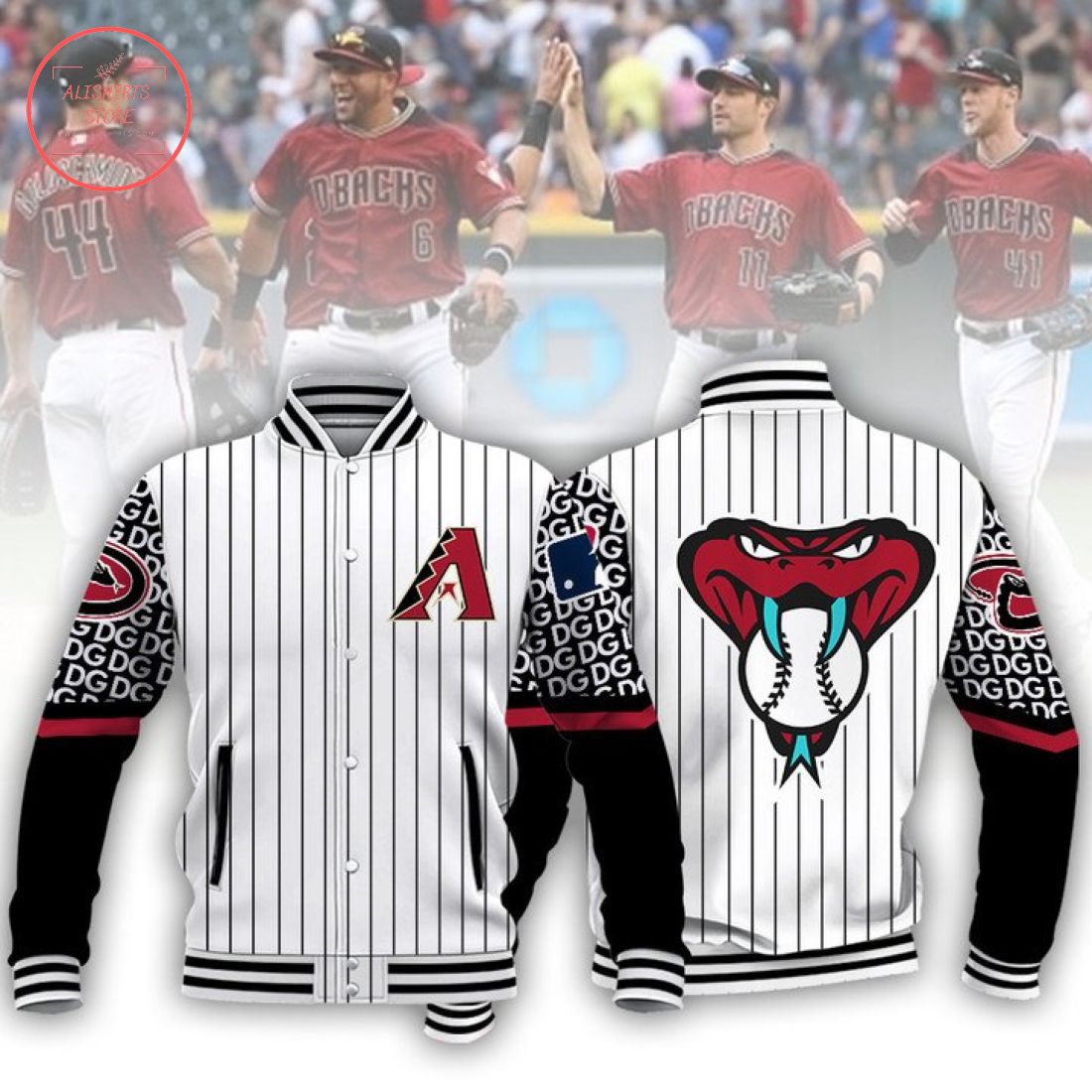 MLB Arizona Diamondbacks Baseball Varsity Jacket