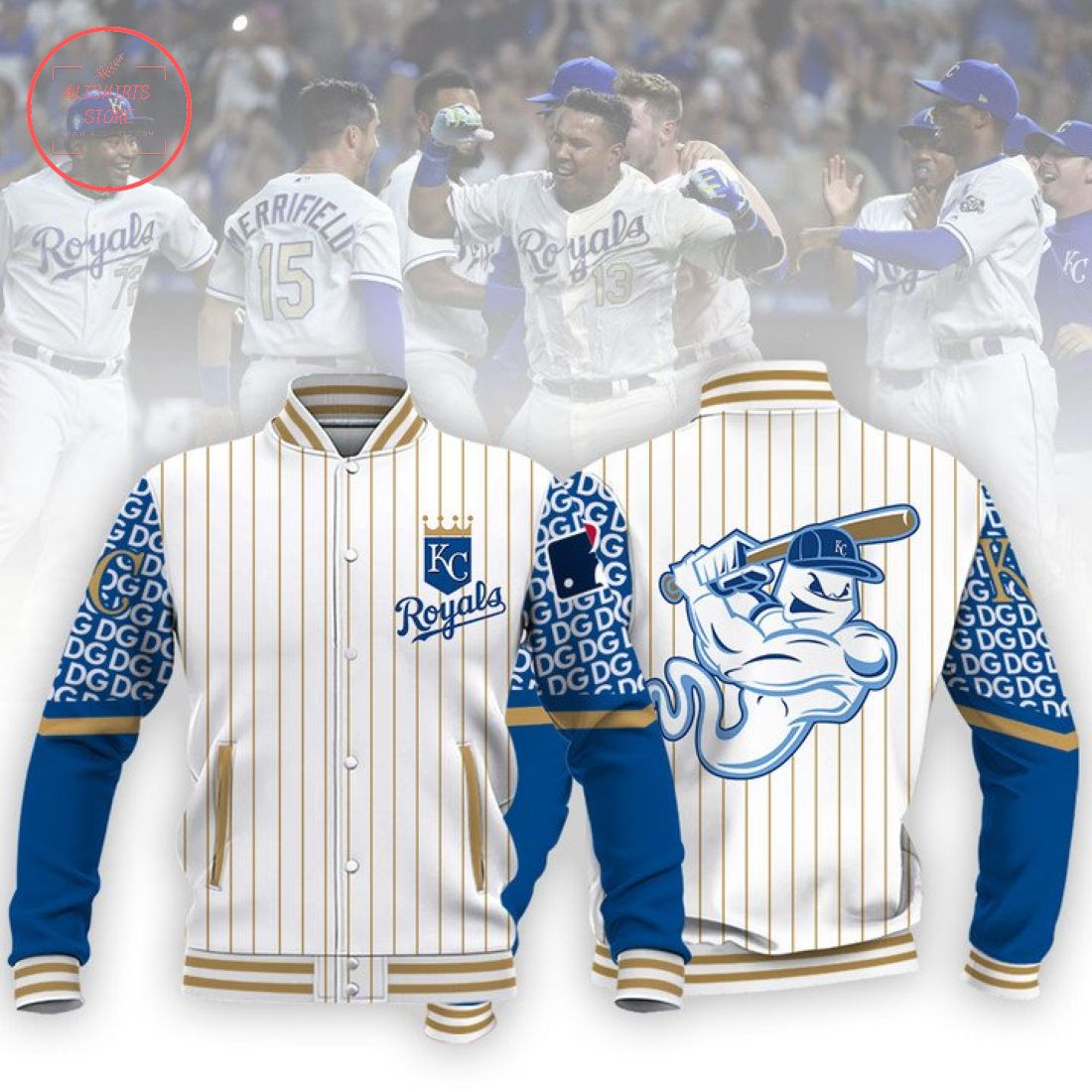 MLB Kansas City Royals Baseball Varsity Jacket