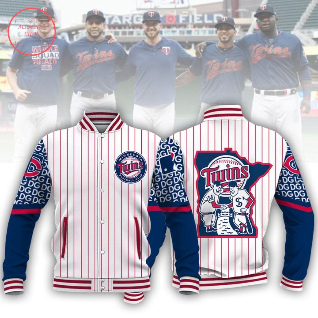 MLB Minnesota Twins Baseball Varsity Jacket