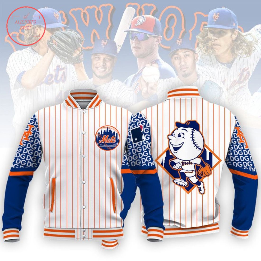MLB New York Mets Baseball Varsity Jacket