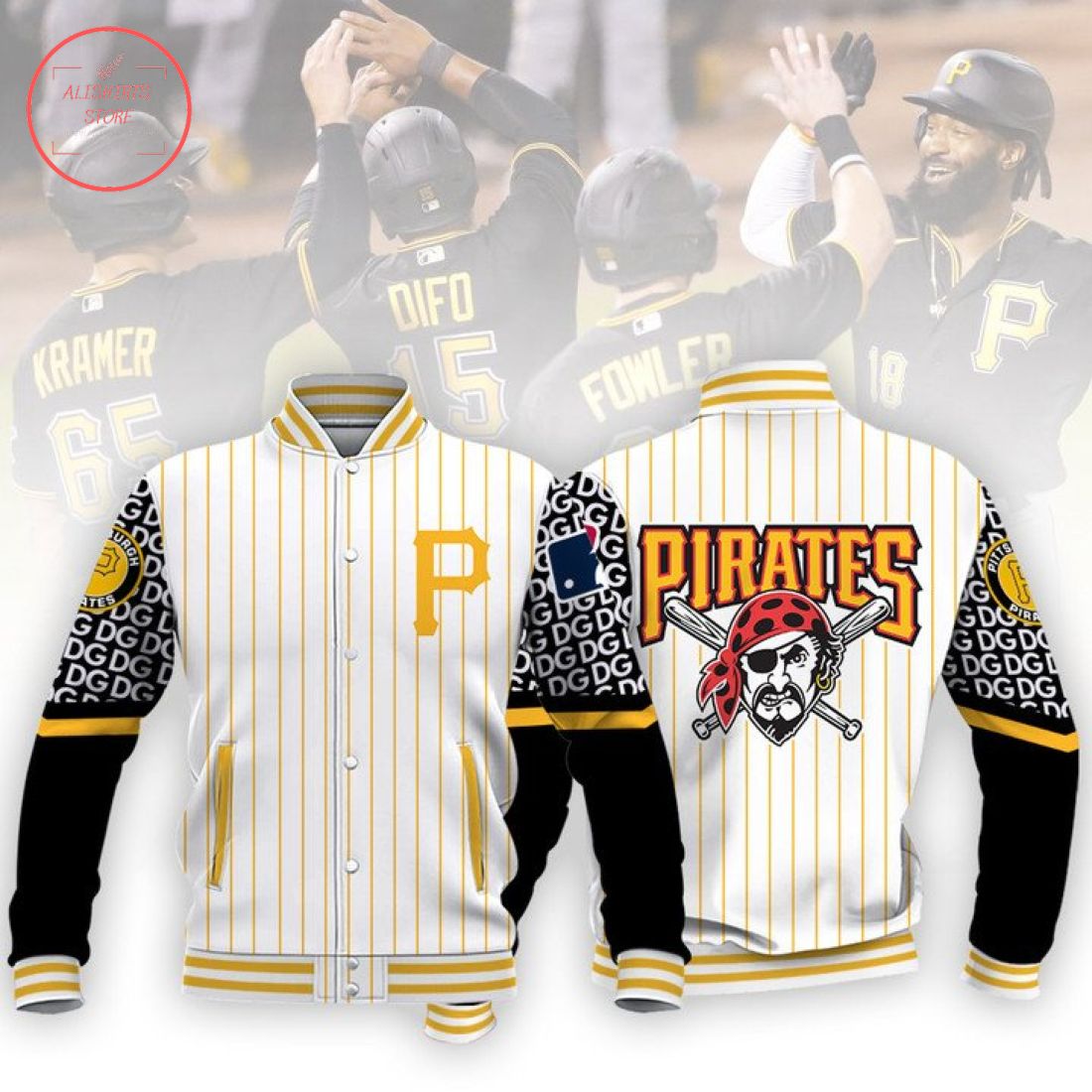 MLB Pittsburgh Pirates Baseball Varsity Jacket