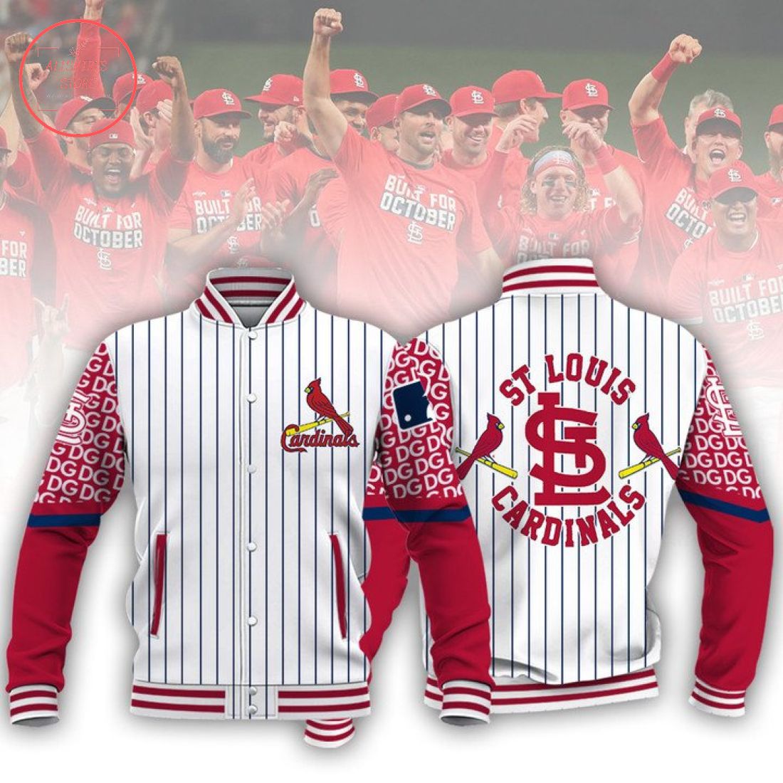 MLB St. Louis Cardinals Baseball Varsity Jacket
