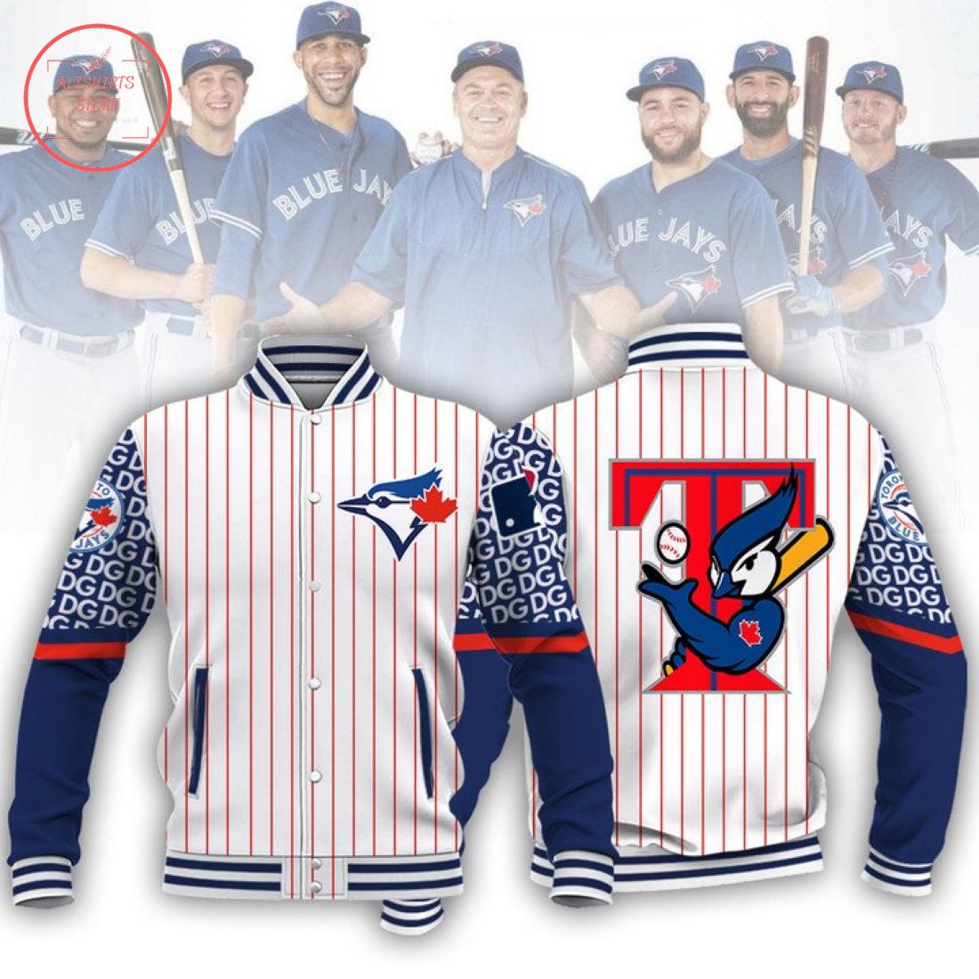 MLB Toronto Blue Jays Baseball Varsity Jacket