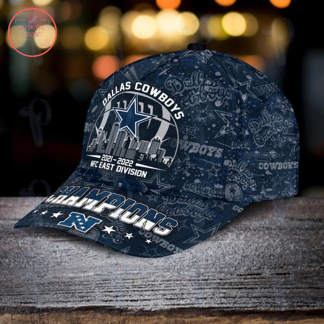 Nfl Dallas Cowboys 2021 2022 Nfc East Division Champions Hat Cap